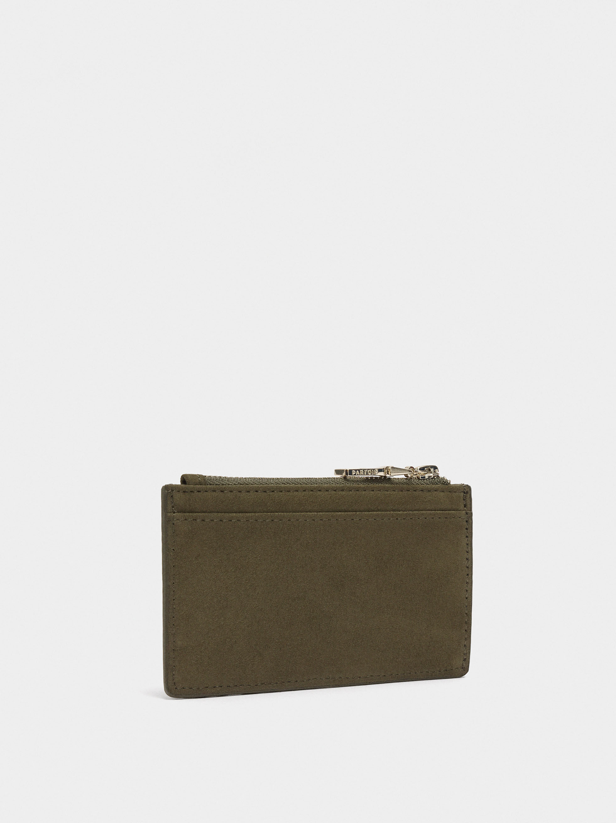 Basic plånbok med läderliknande yta