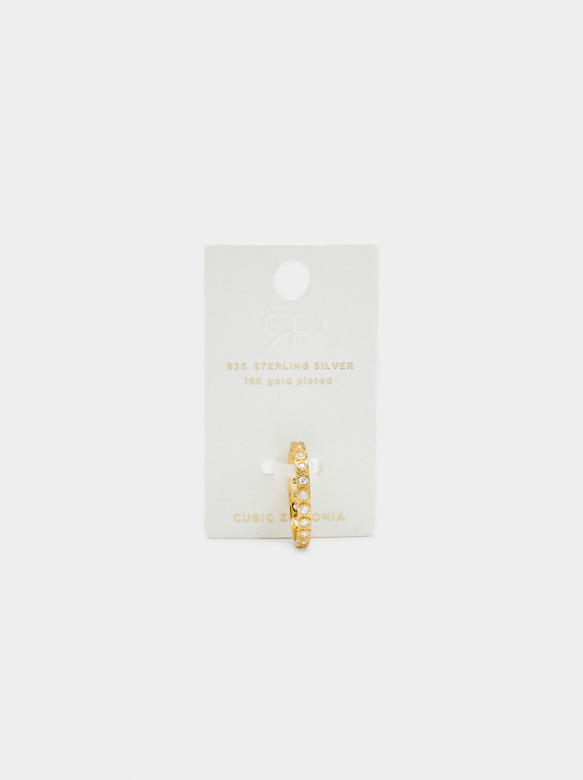 Anel med zirkoner - 925 sterling silver