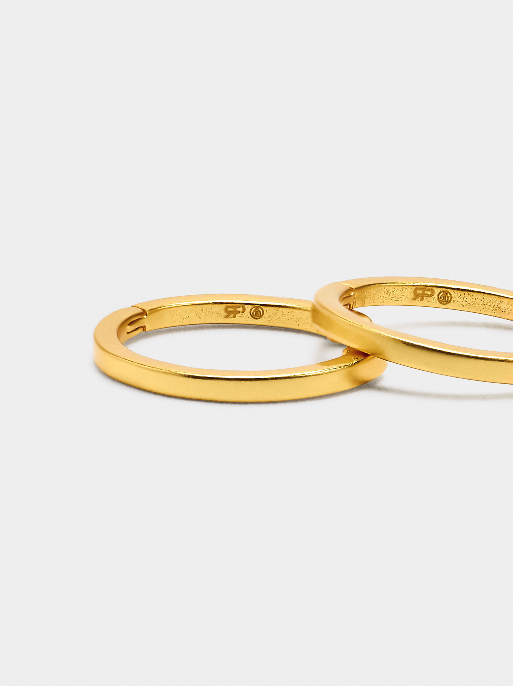 Platta ringar - 925 silver