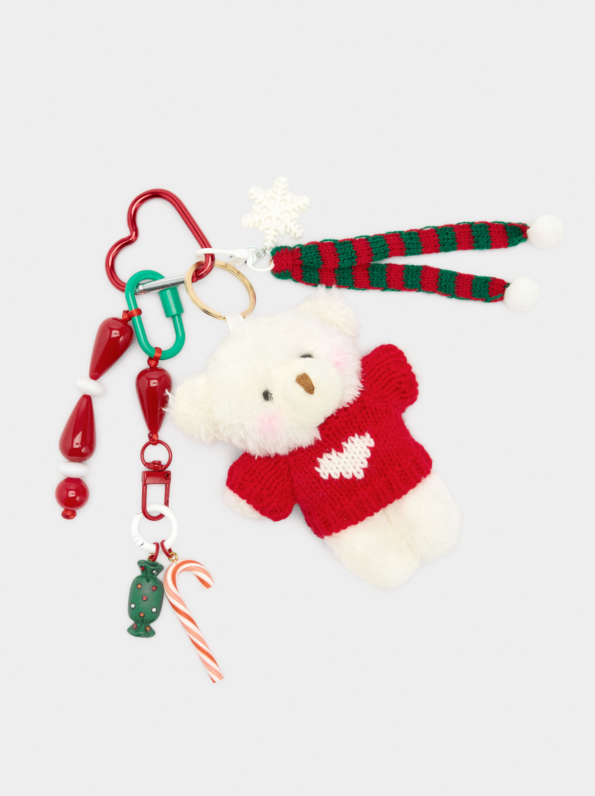 Nyckelkedja charm JUL - The Bear Collection