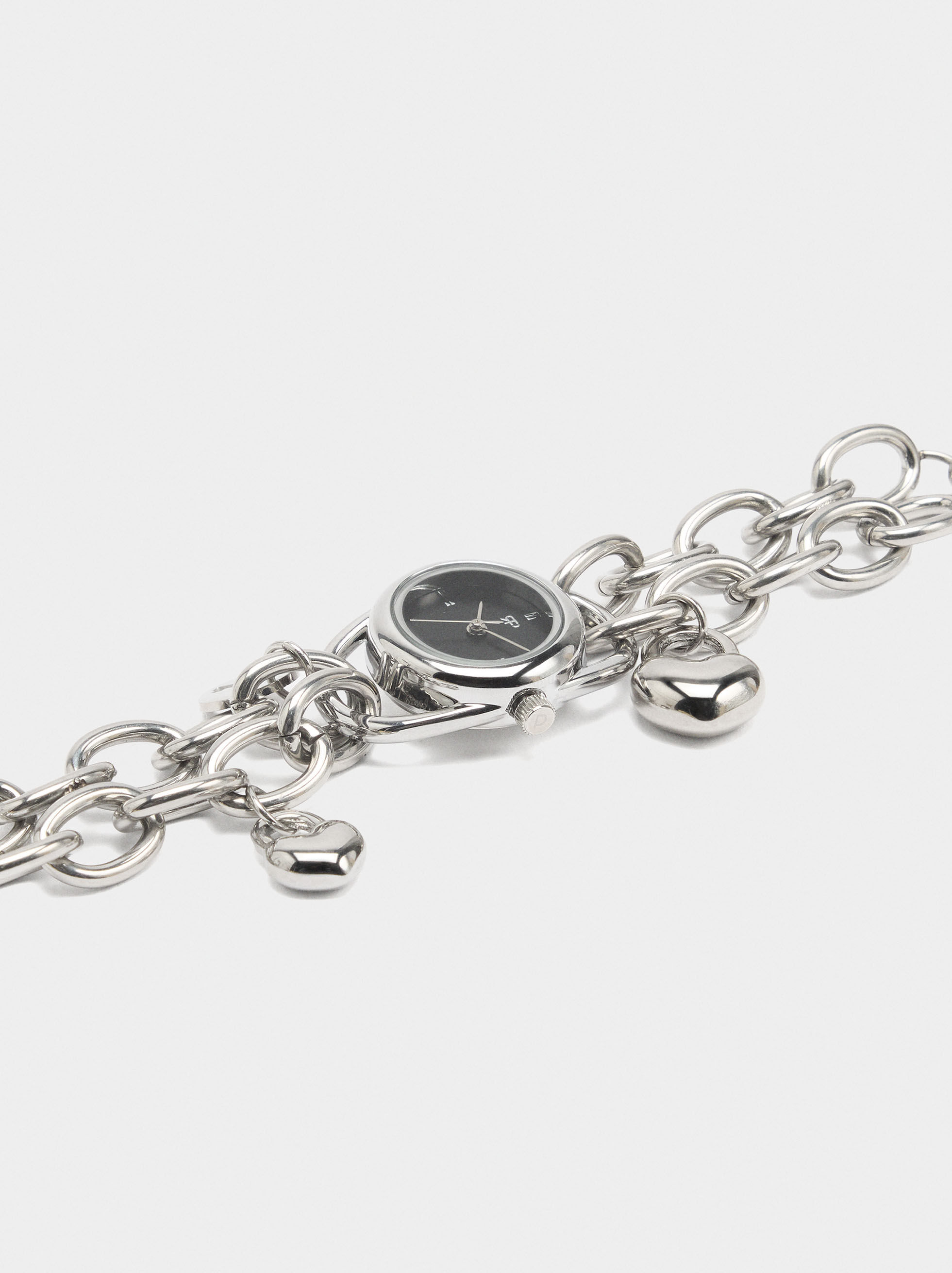Armbandsur med hjärtformade band