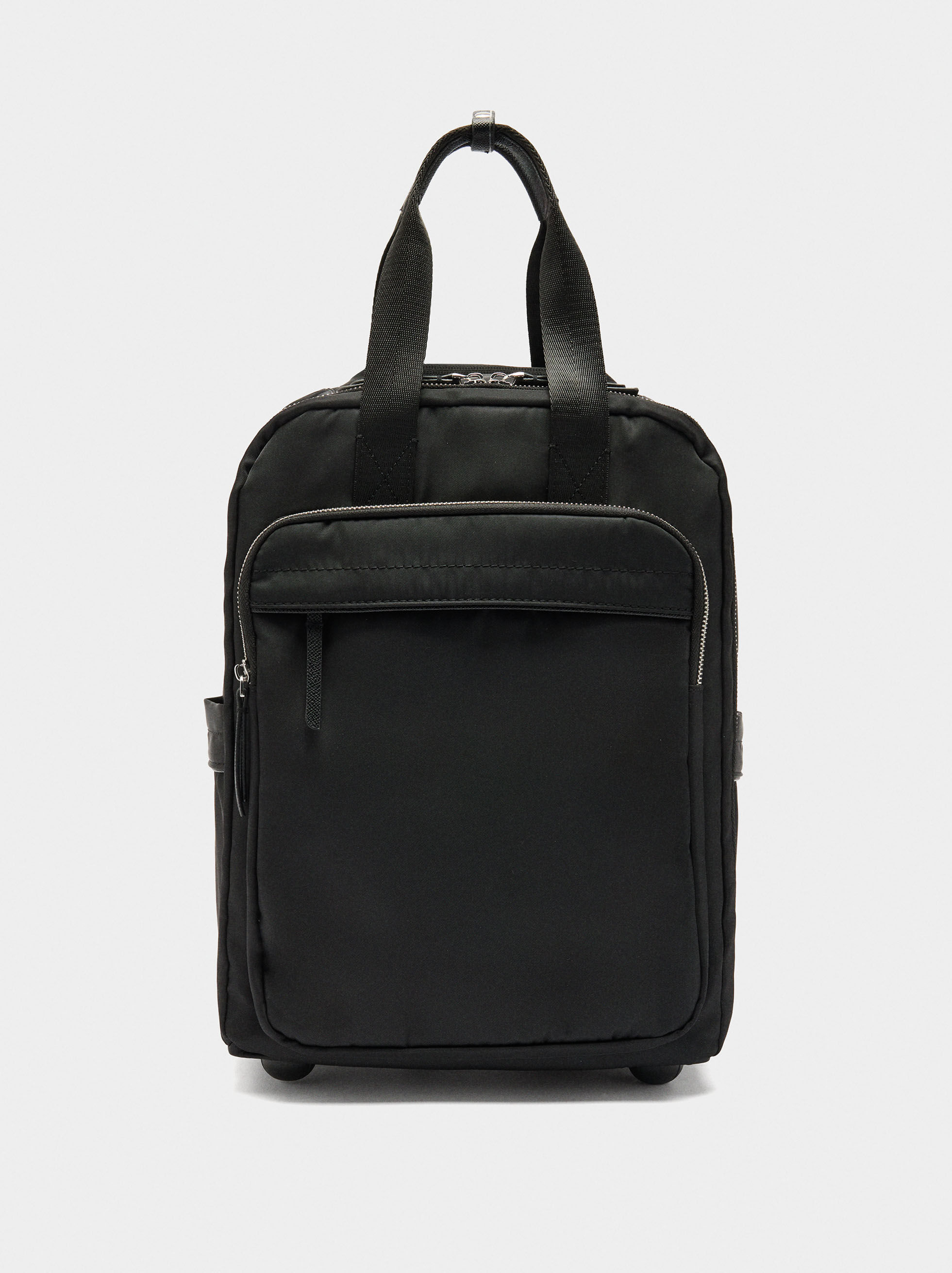 Väskbag av nylon med hjul, kabinstorlek