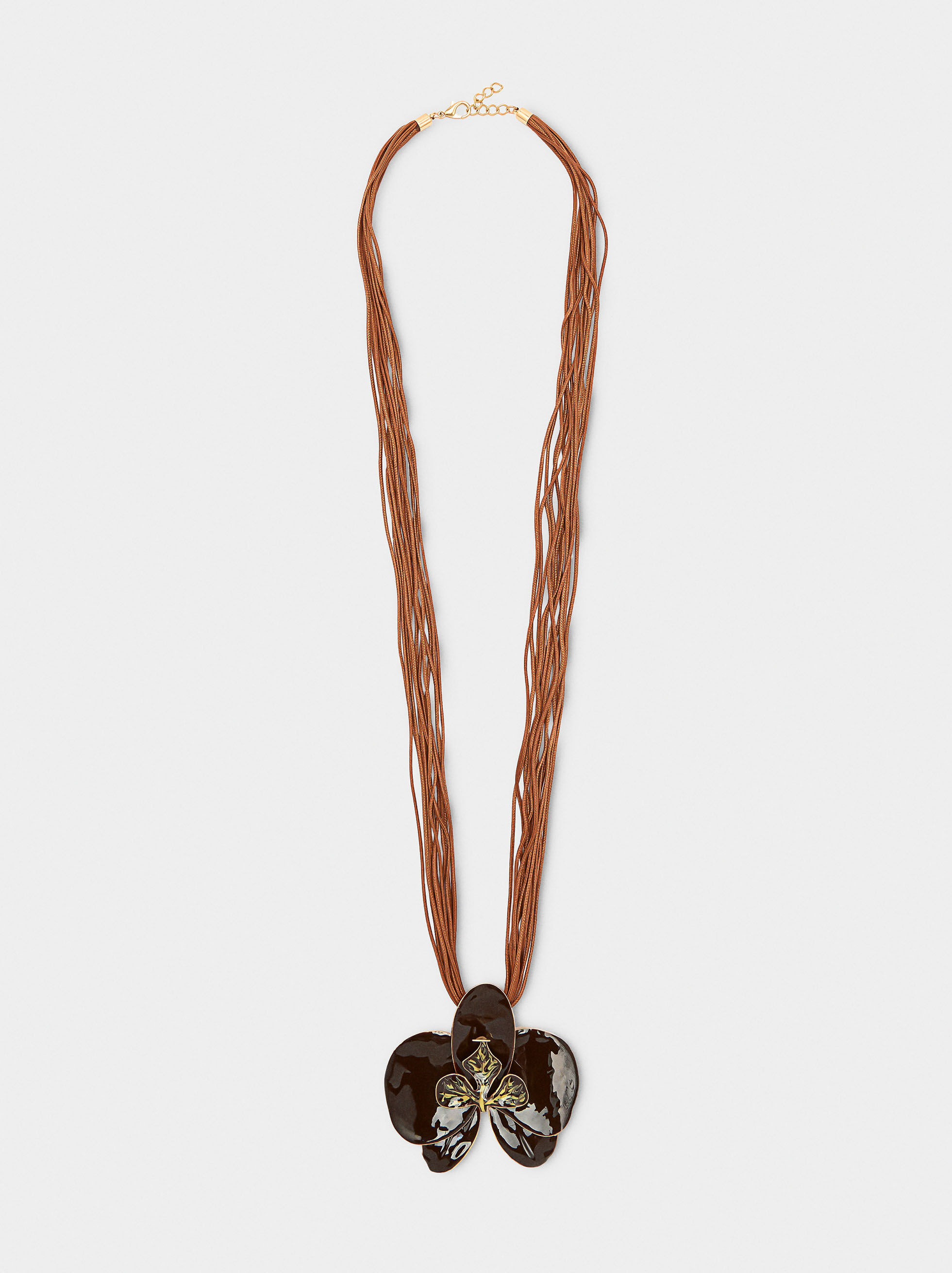 Floral halsband med krok