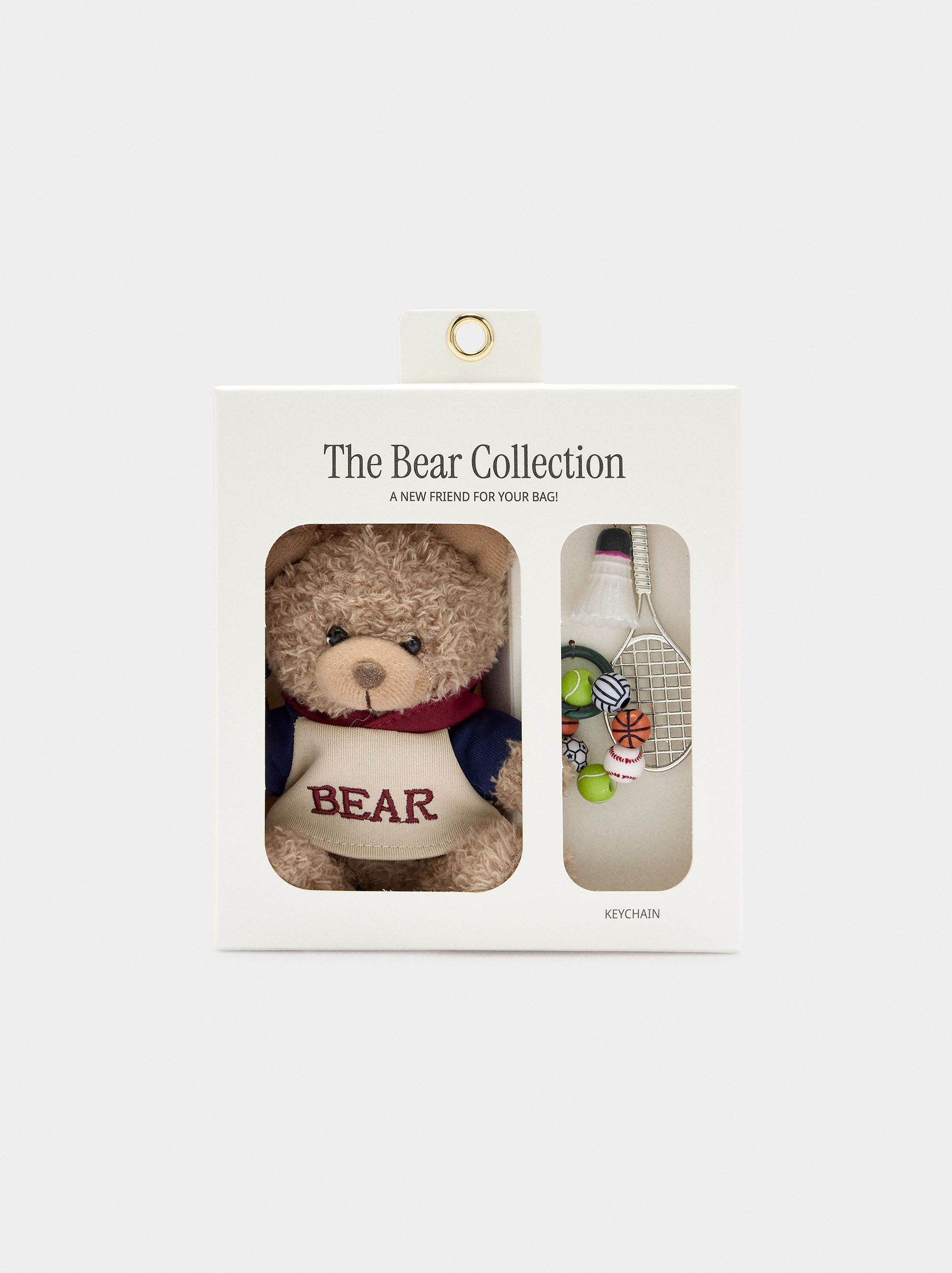 Nyckelring charm TÉNIS - The Bear Collection