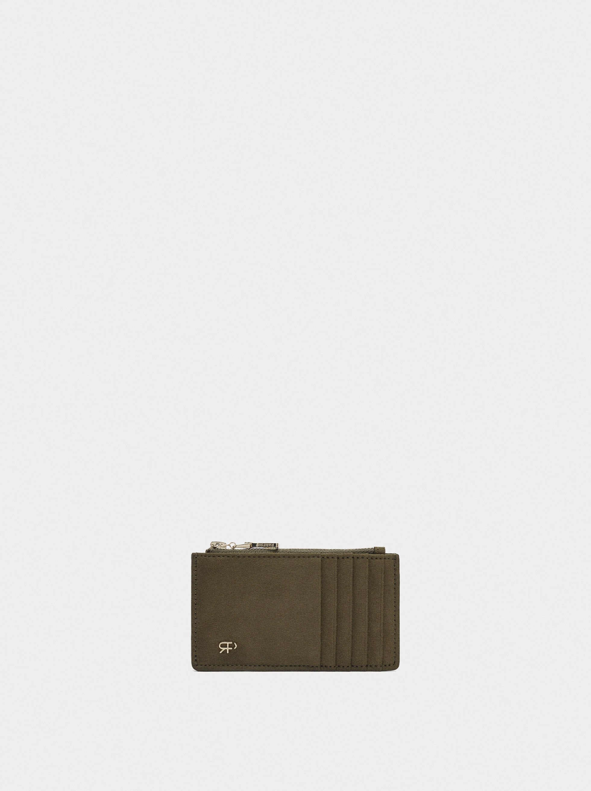 Basic plånbok med läderliknande yta