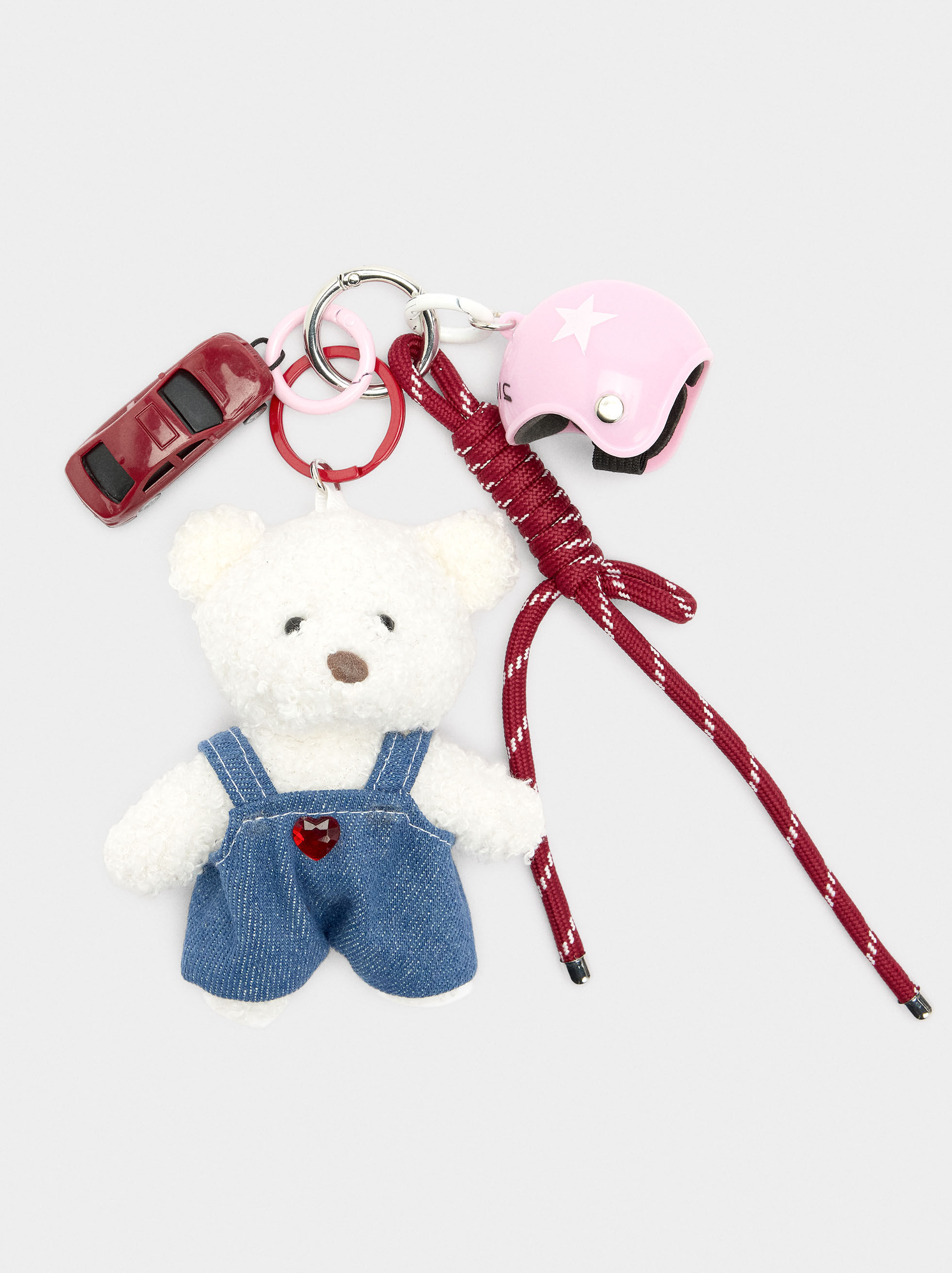 Nyckelring charm F1GIRLIE - The Bear Collection