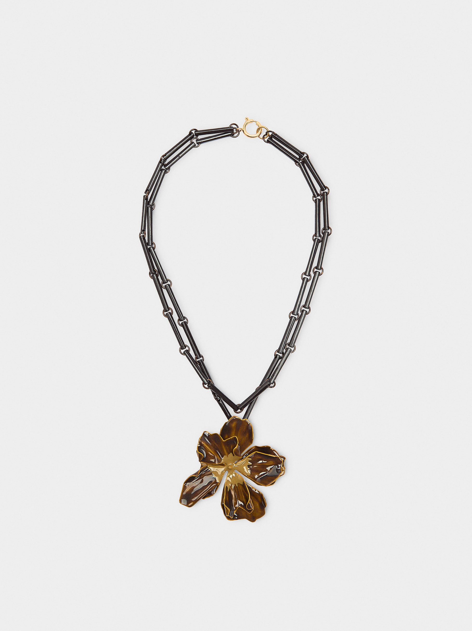 Dubbel korthals med blomma