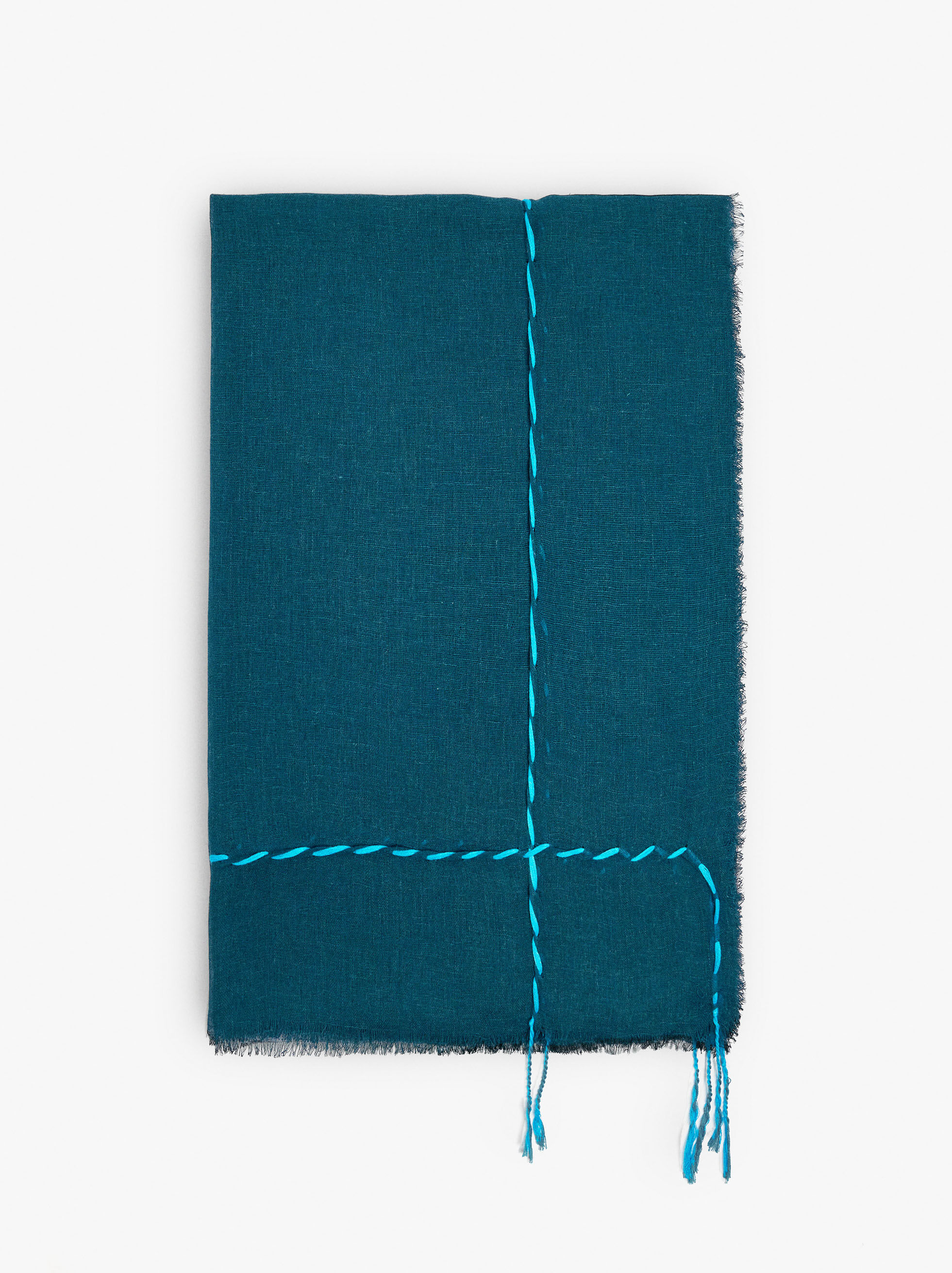 Pashmina i linneblandning